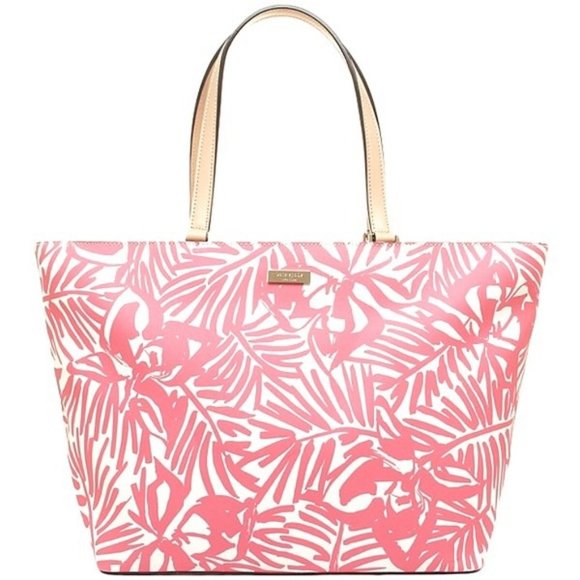 kate spade Handbags - Kate Spade Grant Street Tropical Palm Juno Tote